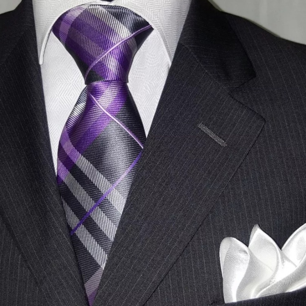 Black Pine Stripe Three Button! - image 5